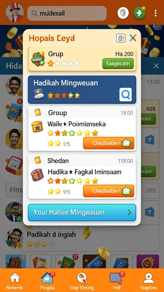 danagame - Tantangan mendebarkan di setiap level.