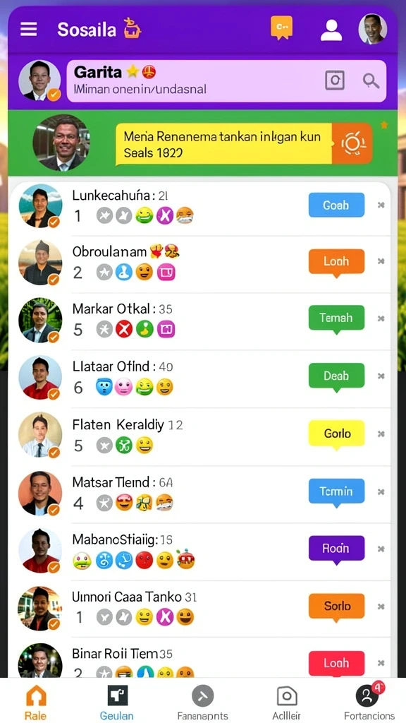 gamerp - Karakter-karakter unik yang dapat dipilih dalam GAMERP.