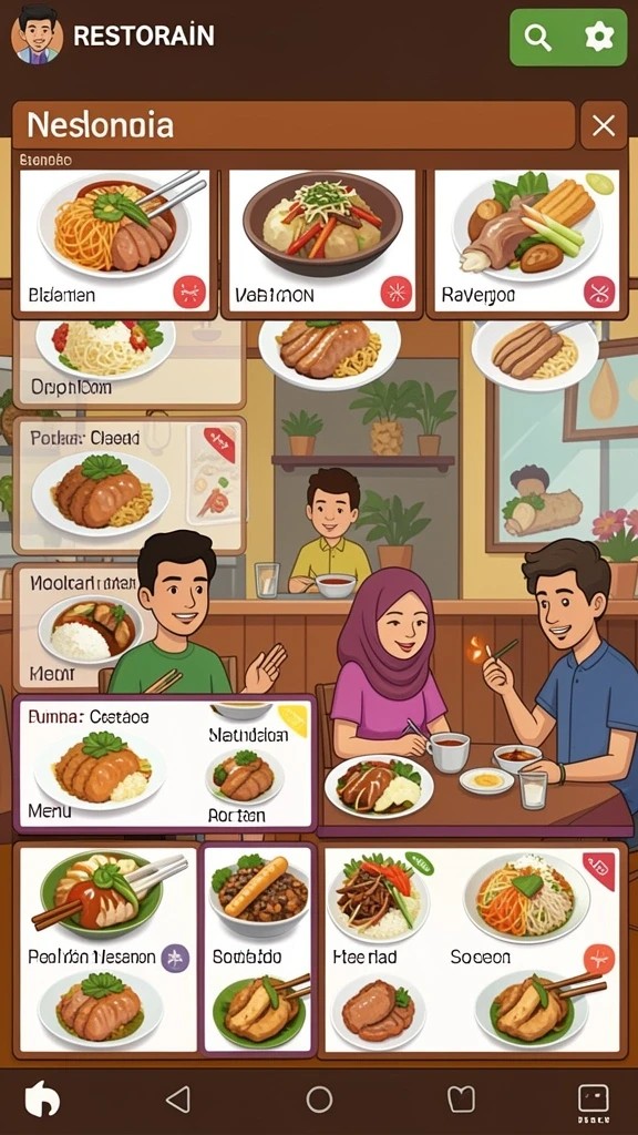 jerukbet - Fitur sosial untuk bermain bersama teman.