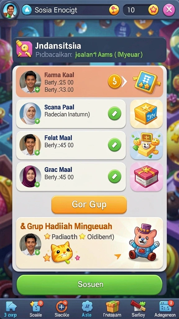 pp444 - Mode pertarungan multiplayer yang mendebarkan dan seru.