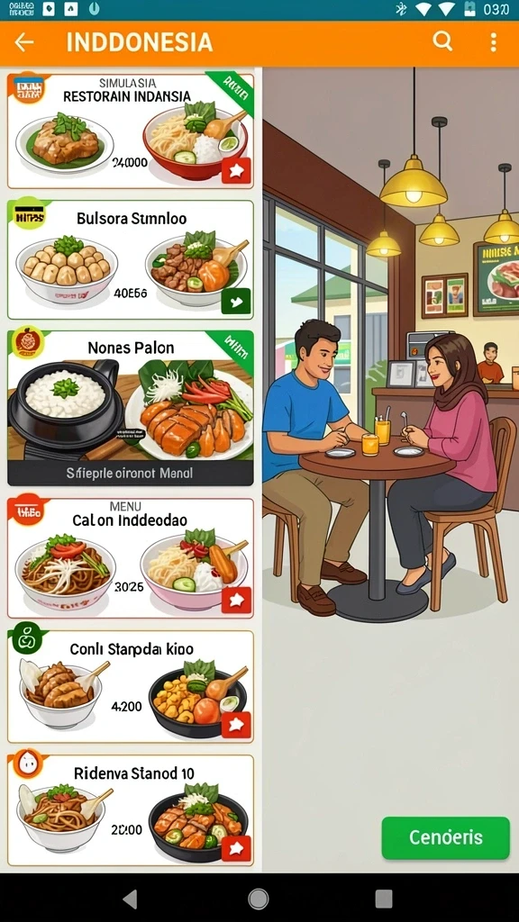 rajapola - Mode permainan kompetisi yang seru.