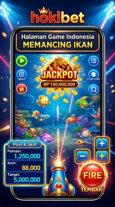 Layar utama hokibet — antarmuka bersih setelah instalasi